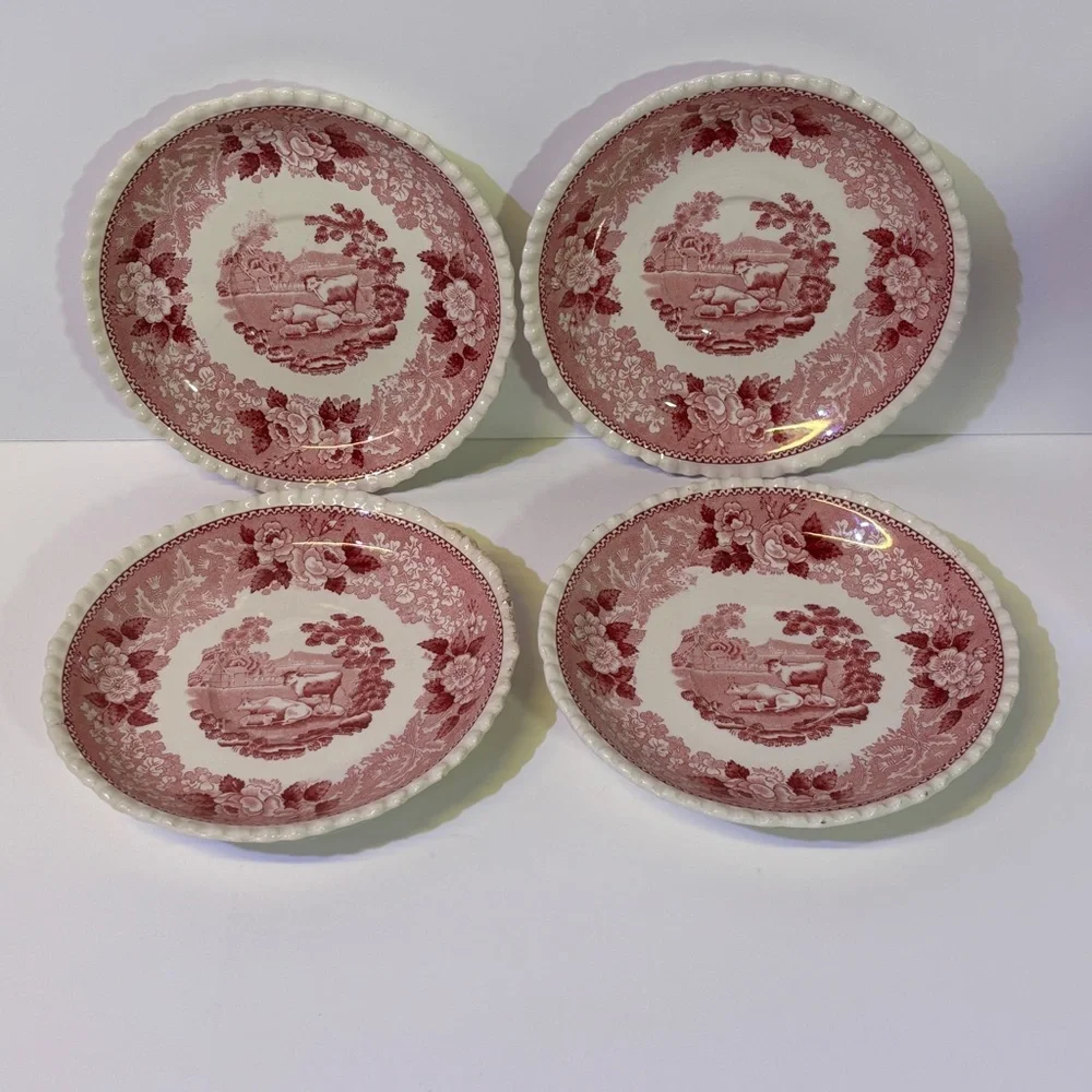 Adams England Red and White English Scenic Collection